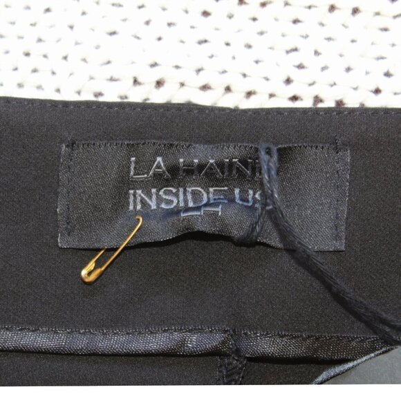 La Haine Inside Us Black women's skinny pants size Small Ankle zipper NWT asis - Picture 8 of 10